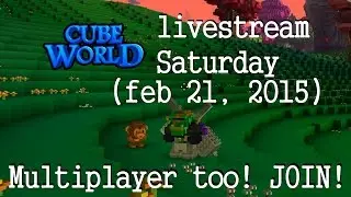 Cubeworld - No Episode Weekend - BUT LIVESTREAM! - A message from Armourtime