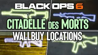 ALL WALL BUY LOCATIONS - CITADELLE DES MORTS - BO6 Zombies Beginner Guide (Black Ops 6 Zombies)