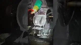 ИЗ ЭТОГО КВАРЦЕВОГО КРИСТАЛЛА СДЕЛАЕМ ПРЕКРАСНУЮ ХРУСТАЛЬНУЮ БАНКУ 🤩