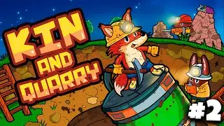 КАРЬЕРНЫЙ РОСТ ЗВЕРЯТ В Kin And Quarry! Глава 2