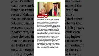 Camilla&rsquo;s Behavior 👑 at the Banquet in Qatar Made Her a Laughingstock 😱 #camilla #charles #royal