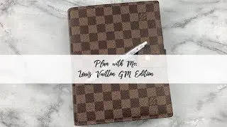 Plan with Me in GM Louis Vuitton Agenda | Organized with Olivia