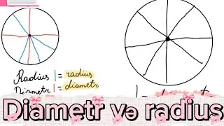 Diametr və radius📖🩵