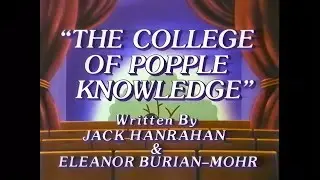 Popples - S2E011 - The College of Popple Knowledge - AI Restored 4K UHD (1987)