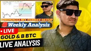Live Weekly Analysis Gold and Crypto currency Livestream||18 Jan ||future #trading