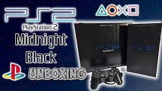 Sony PlayStation 2 (PS2) | Midnight Black | SCPH-50000 NB | Unboxing + Review + Gameplay Test