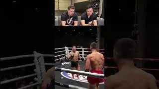 Смотрю бой с бойцом муай-тай под номером 20, Куинном Васыляком #бой #муай-тай #wbc