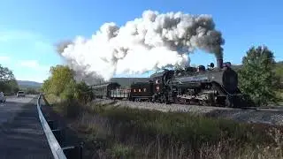 B EBT 16 Steam 2-8-2 at Orbisonia, PA 10-11-25