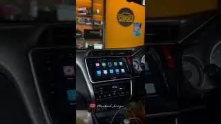 Honda city 10 inch Android stereo installation 🤝🏼 #automobile #car #android
