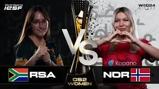 CS 2 WOMEN | SOUTH AFRICA vs NORWAY - GROUP STAGE | IESF WEC24 | DAY 2 - PART 2