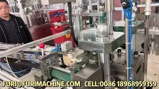 High speed cap foil liner was punching inserting lining wadding machine