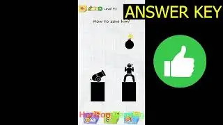 Draw 2 Save: Stickman Puzzle LEVEL 93 - How to save him - Gameplay Walkthrough Android IOS