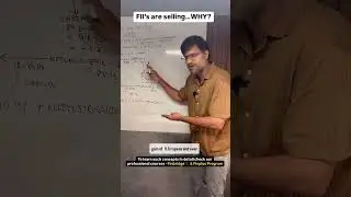 FII&rsquo;s are selling&hellip;.WHY?