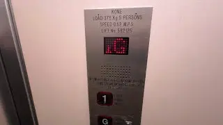 Nice 1990s KONE Hydraulic Lift @ M&S Service Area, Norwich UK