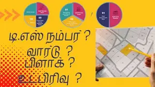How to Find TS Number | Ward | Block | Subdivision | Tamil Town survey patta number #tn