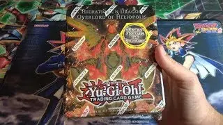Yugioh Hieratic Sun Dragon Overlord of Heliopolis 2012 Tin Opening