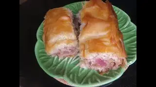 Баклава с локум и орехи/Baklava with Turkish delight and walnuts