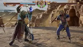 Azwel vs Maxi | Ultimate Weapon Master vs Pirate Brawler | Soulcalibur VI Fight
