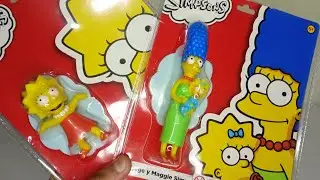 LISA y MARGE con MAGGIE - LOS SIMPSONS - COLECCI&Oacute;N CLAR&Iacute;N