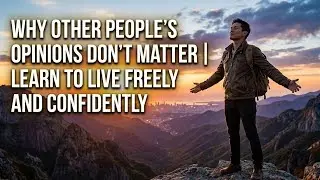 Why Other People’s Opinions Don’t Matter | Learn to Live Freely and Confidently