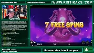 Bonus Hunt opening BIGWIN 4447€ - 17 BONUSES 4-5€ bet! Live Stream Ristikaksi.com by Roosteeni