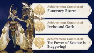 ALL Icewind Suite Secret Achievement Genshin Impact 4.0 Fontaine