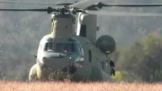 CH-47F Engines coming up to speed