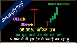 जब मार्केट में Dragonfly Doji बने तो क्या करें || Candlestick Chart Pattern Most Important 2022