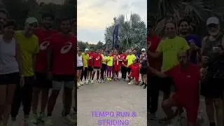Tempo Run & Striding With A/R/C (16th SEP 2025)#sports #athletics #army #trail #cardioworkout #team