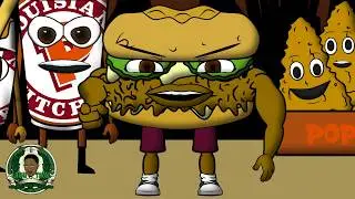 Chick-Fil-A Vs Popeyes - Rap Battle (LT Animated Cartoon)
