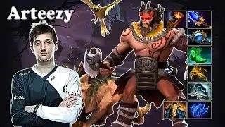 Arteezy - Beastmaster Offlane | Dota 2 7.30e Gameplay