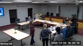 Scio Twp Roads Advisory Committee 12/3/2025