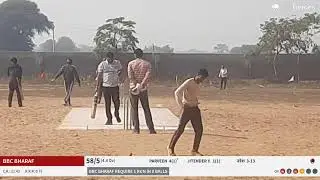 Nehrugarh vs BBC BHARAF live cricket match | parkhotampur cricket tournament  live - parkhotampur R