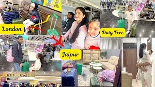 Reached India 🇮🇳  UK to India Trip 2025,  Indian Family Travel Vlog, Abroad Quest | Part 1