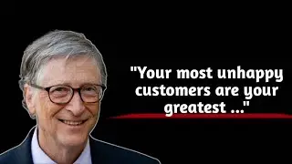 Bill Gates Quotes || Quotes About Life Lesson || Quotes In English