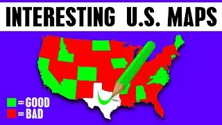 10 Really Interesting U.S. Maps You Need To See!