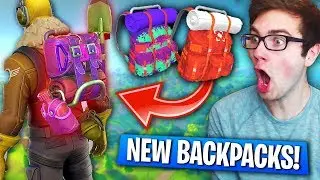 How To CHANGE YOUR BACKPACK In Fortnite: Battle Royale! (HUGE NEW UPDATE - Back Blings!)