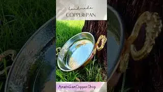 Copper Pan #etsy #etsyshop #etsyseller #handcrafted #handmade #natural #copper #weddinggifts