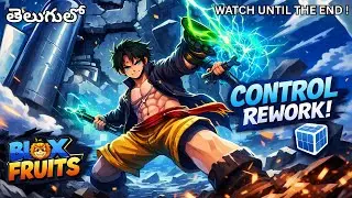 BLOX FRUITS CONTROL REWORK TRAILER !! | ROBLOX | IN TELUGU | PC GAMEPLAY