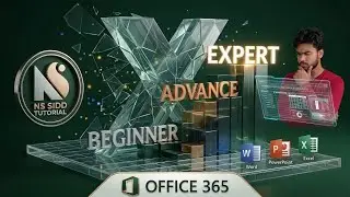 Day 4 MS Excel Series | Home Menu Tab In Hindi Part 1 @nssiddtutorial