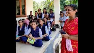Thidambu Nritham || Puthumana || school team interaction with ritual artist