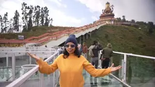 Pelling এর sky walk কে কে এসেছ? 🥰 আমি first time ❤️ #banglavlog #travelvlog 