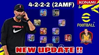 Как получить схему 4-2-2-2 (2 AMF) в мобильной версии eFootball 2023 | Хитрость получения схемы 4222 #часть2