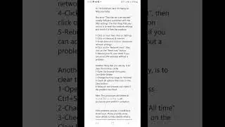 how to fix this Every page site says “This site can’t be reached”