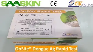 OnSite&reg; Dengue Ag rapid Test CE | UNBOXING | CTK BioTech