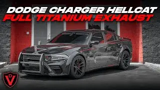 TITANIUM EXHAUST CRANKS THE HELLCAT UP TO 11! | Valvetronic Designs