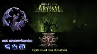 Path of Exile 2 Abyssal boss / Lightless Void Map