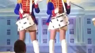 Talented female Russian drummers