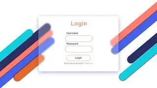 Login Form with Glassmorphism effect | HTML&CSS | CodeEra