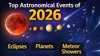 Top Astronomical Events of 2026 | Eclipses, Planets & Meteor Showers